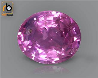 Natural Pink Sapphire 2.56 CRT ( 1586 )